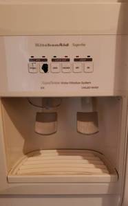 lot 146 image: Kitchen Aid RefrigeratorFreezer