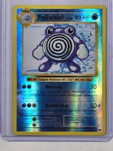 lot 18 image: Poliwhirl 2016 Pokmon XY Evolutions Holo Card #24108