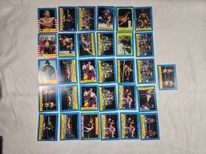 lot 19 image: Lot of 31 1987 WWF Trading Cards