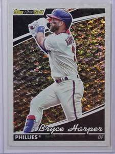 lot 27 image: Bryce Harper 2022 Topps Black Gold #BG-19