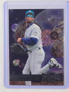 lot 46 image: Ken Griffey Jr. 1996 Metal Universe #107
