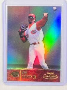 lot 49 image: Ken Griffey Jr. 2001 Topps Gold Label Refractor #64