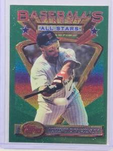 lot 56 image: Kirby Puckett 1993 Topps Finest No. 112