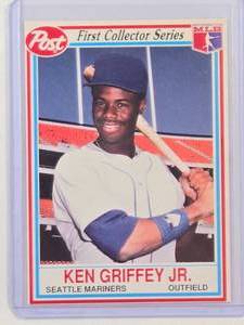 lot 92 image: Ken Griffey Jr. 1990 Post No. 23