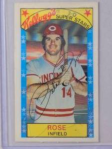 lot 103 image: Pete Rose 1979 Visual Panographics Kellogs 3-D Super Stars No. 22