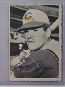 lot 104 image: Pete Rose 1969 Topps No. 21