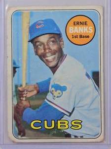 lot 120 image: Ernie Banks 1969 Topps No. 20