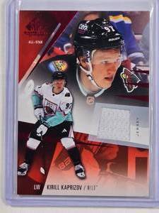 lot 195 image: Kirill Kaprizov Rookie Relic 2023-24 SP Game Used Hockey No. 164