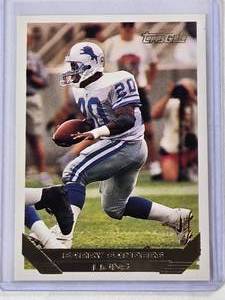 lot 225 image: Barry Sanders 1993 Topps Gold No. 190