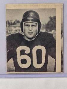 lot 246 image: William Gray Jr. 1948 Bowman No. 85 Vintage Football Card
