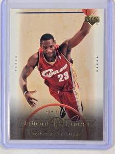 lot 253 image: Lebron James Rookie 2003 Upper Deck No. 28