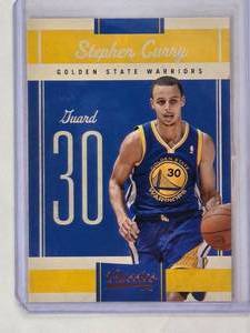 lot 256 image: Stephen Curry 2nd Year 2011 Panini Classics No. 27