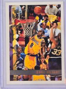 lot 274 image: Kobe Bryant 1997 Topps No. 171