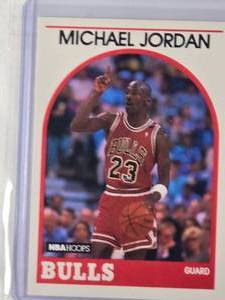 lot 276 image: Michael Jordan 1989 Hoops No. 200