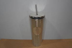 lot 12 image: Starbucks 24oz Tumbler -Silver