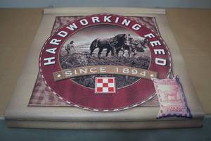lot 50 image: Purina Feed Dealer Sign Double Sided