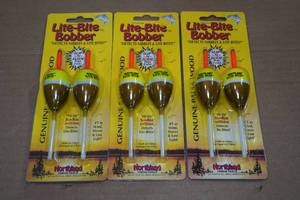 lot 95 image: 3 Packs Lite-Bite Bobbers