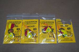 lot 97 image: 4 Fisherron Spinner Baits