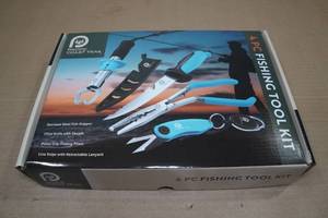lot 99 image: Pacific Coast Trail 4-Piece Fishing Tool Kit