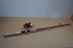 lot 105 image: Okuma Fin Chaser 66 Rod Combo