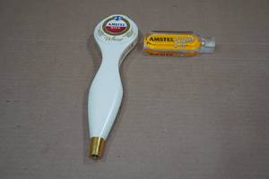 lot 111 image: 2 Amstel Beer Taps