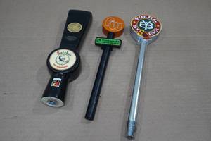 lot 112 image: 3 Beer Taps -Funkwerks, Yoerg Brewing