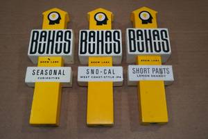 lot 114 image: 3 Bohos Brew Labs Beer Taps
