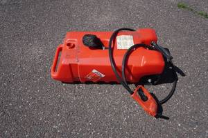 lot 174 image: DuraMax Flow Go 14 Gallon Gas Tank