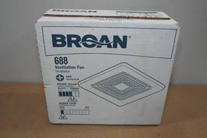 lot 183 image: Broan 688 Ventilation Fan