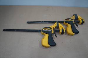 lot 211 image: 2 Quick Grip Bar Clamps