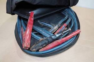lot 235 image: Duramax Jumper Cables with Storage Bag