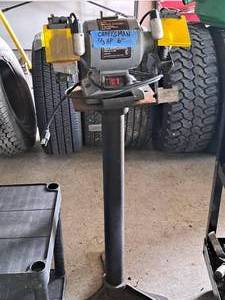 lot 647 image: Craftsman 13-HP 6 Bench Grinder