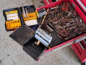 lot 664 image: Hand Tools - Drill Bits, Boring Bits, Misc. Tools