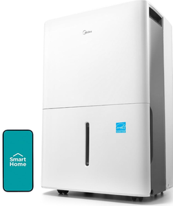 Midea 4,500 Sq. Ft. Energy Star Certified Dehumidifier With Pump Included 50 Pint