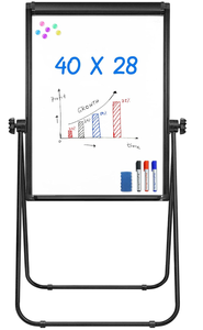 Stand White Board - Magnetic Dry Erase Board Flipchart Board