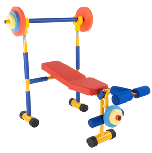 Hey Play Kids Weight Bench Set - Toddler Gym