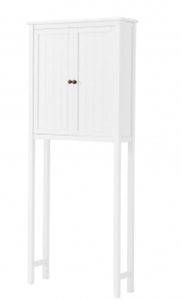 Dover over Toilet Hutch with 2 Doors Bathroom Storage Cabinet