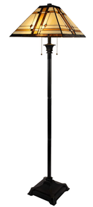 Lavish Home Tiffany Style Floor Lamp