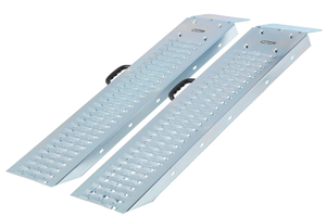 LOT OF 2 Loading Ramps - Steel Ramp Set for ATVs, Motorcycles, Mowers, Carts & More