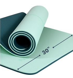 Thick Yoga Mat 25 Thick wCarrying Strap for Men & Women