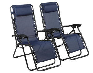 Tanning Chairs Set of 2 Outdoor Lounge Chairs