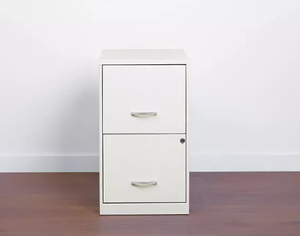 Hirsh 18 Deep 2 Drawer Letter Width Vertical File Cabinet