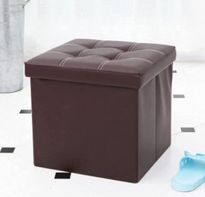Foot Stool Square Folding Ottoman Storage Box