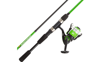 Wakeman Fiberglass Fishing Rod and Spinning Reel Combo