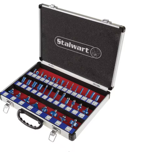 Carbide Tipped Router Bit Set (35-Piece)