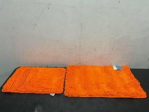 Bathroom Rugs Sets 2 Piece, Extra Soft Chenille Bath Mat Ultra Absorbent Bathroom Rug, Bathroom Mat with Non-Slip Bottom, Machine Washable Bath Rugs