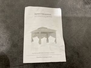Ainfox Gazebo Outdoor Pop Up Canopy with Mosquito Net&Carrying Bag