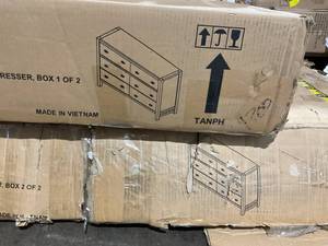 Arden 6-Drawer Wood Double Dresser