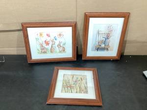 3PCS Wall Mounted Picture Frames