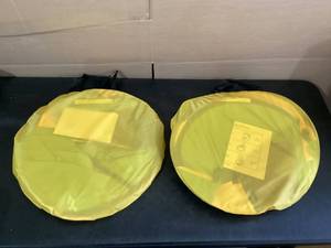 LOT OF 2 Instant Pop Up Beach Tent